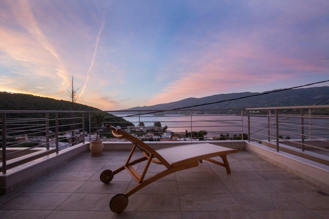 Kalavria Luxury Suites - Magnificent Sea View Of Poros Poros Town Exterior photo